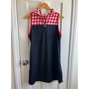 ⛳ KINONA Hana "Smolder Shoulder" Sleeveless Golf Dress, Size Medium